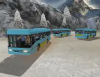 Snow OffRoad Hill tourist Bus Screen Shot 4