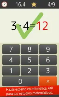 Tabla de multiplicar (Matemáticas) Screen Shot 1