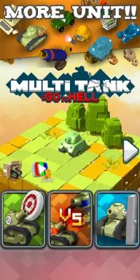 Multi Tank : go to hell Screen Shot 1
