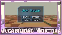 Jet Racer piloto de vuelo infinito | Carreras Screen Shot 2