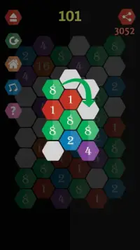 Connect Cells - Hexa Puzzle Screen Shot 3