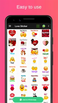 Love Sticker - WAStickerApps Screen Shot 0