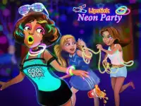 Lipstick Neon Party - BFF Fun Screen Shot 0