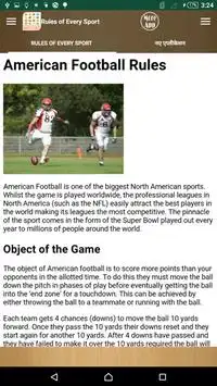 Rules of Every Sports Screen Shot 1
