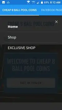 Cheap 8 Ball Pool Coins Screen Shot 1