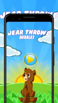 Bear Throw Bubble Screen Shot 1