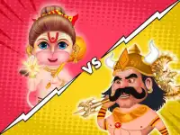 Hanuman ejecutar juego gratis Screen Shot 3