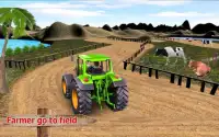 трактор сельское хозяйство имитатор 3d трактор игр Screen Shot 1