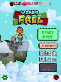 Wafer Fall - Endless Wafer Game Screen Shot 8