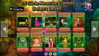 25 Girls Rescue Games Screen Shot 1