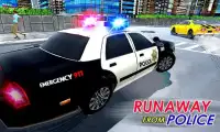 San Andreas Police Car chase 3D - Gangster Escape Screen Shot 3