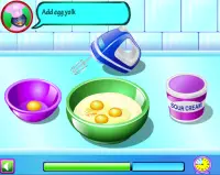 pastel de queso cocina y recetas juegos de niñas Screen Shot 6
