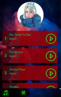 🎹 No Time To Die - Billie Eilish Piano tiles game Screen Shot 1