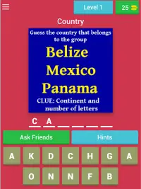 Country Quiz (Logic Game) Screen Shot 8