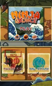 Ninja Bounce Screen Shot 0
