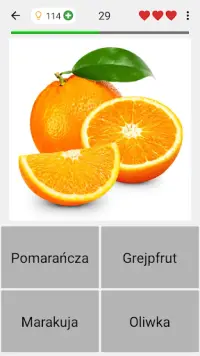 Owoce i warzywa - Foto-Quiz Screen Shot 3