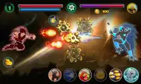 Goku Saiyan Battle Screen Shot 2