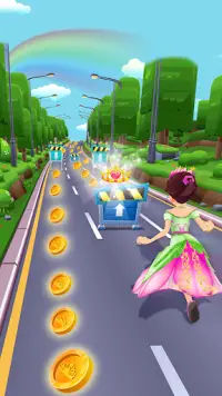 Subway Princess Run - City Endless Runner Screen Shot 1