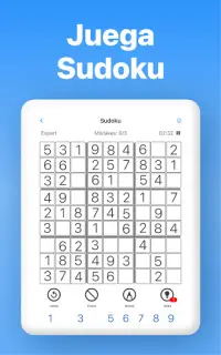 Sudoku - rompecabezas del cerebro Screen Shot 4