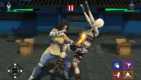 Real Kung Fu Karatê Combate Futuro Lutador Ninja Screen Shot 1