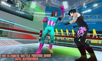 Real SuperHero Robot Fighting:Ring Boxing Battle Screen Shot 2