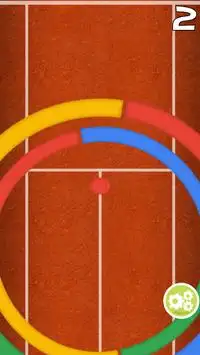 टेनिस गेंद - रंग स्विच Screen Shot 4