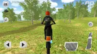 محاكاة الدراجة النارية - الطرق الوعر Screen Shot 2