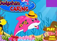 Dolphin Caring Game For Kids Screen Shot 8