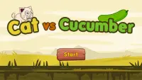 Cat vs Cucumber: The Game Screen Shot 0