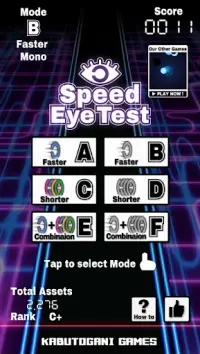 Speed Eye Test Screen Shot 5