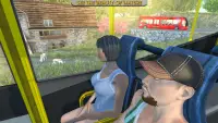 Moderno Ônibus Simulador Jogos Screen Shot 3