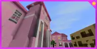 Map Barbie Pink House MCPE Screen Shot 1