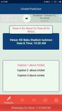 Kpl & Cpl cricket prediction Screen Shot 0