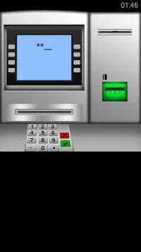 ATM cash money simulator game Screen Shot 4