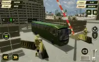 Военный автобус-водитель автобуса 2018 Screen Shot 7