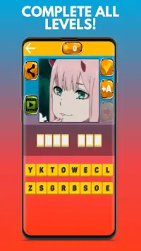 Darling In The Franxx Game Quiz 2021 Screen Shot 2