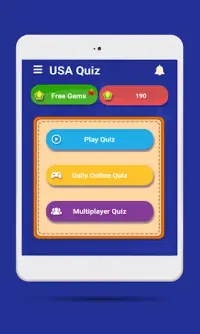 United States of America GK Quiz: USA Quiz Games Screen Shot 9