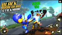 Black Iron Hero : Stickman Rope Hero fighting game Screen Shot 0