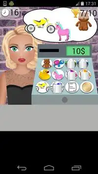 toys cash register game Screen Shot 0