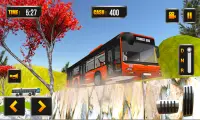 Uphill offroad tour Bus Driving Simulator Screen Shot 1