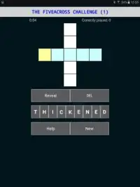The FiveAcross Challenge demo Screen Shot 4
