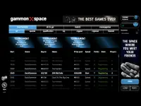 GammonSpace - Online Backgammon Screen Shot 10