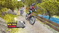 Sepeda gunung Balap Downhill - Offroad MTB Screen Shot 0