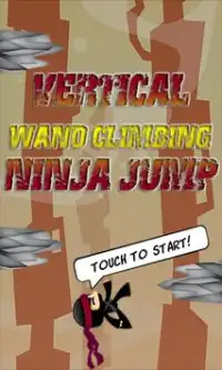 Vertical Ninja Jump FREE Screen Shot 0