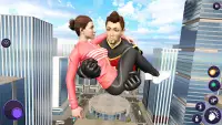 Superhero Man Rescue Missions - Crime City Game Screen Shot 1