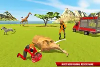 Grand Robot Superhero Animal Rescue: Alien Battle Screen Shot 14