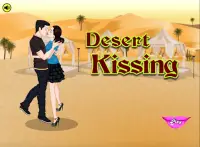 Desert Kissing - Kiss games for girls Screen Shot 0