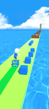Perfect Cube Surfer 3D Screen Shot 0