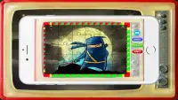 Ninja Samurai Jigsaw Puzzles Juego Para Niños Screen Shot 1