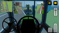 Traktör sürücüsü 3D: Şehir Screen Shot 2